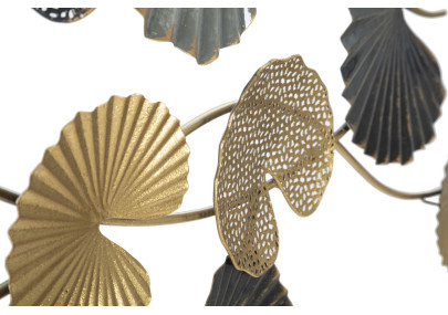 Panel de pared de hierro -B- – 105x56 cm – Decoración de pared de metal chic