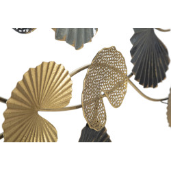 Painel de parede ferro -B- – 105x56 cm – Decoração de parede chique em metal