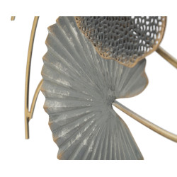 Panneau mural fer -B- – 105x56 cm – Déco murale métal chic