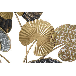 Panel de pared de hierro -C- – 63x109 cm – Diseño vertical Glam moderno