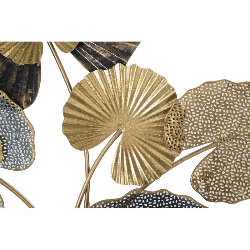 Pannello murale in ferro -C- – 63x109 cm – Design verticale Glam moderno