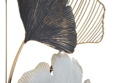 Panneau mural fer Ory – 66x109 cm – Élégance dorée Glam chic