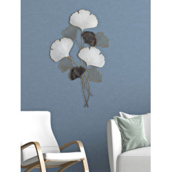 Painel de parede em ferro Ory – 66x109 cm – Elegância dourada Glam chic