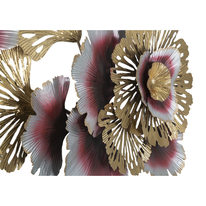 Panneau mural fer Couleur – Modèle A – 130x54 cm – Panneau doré moderne Glam