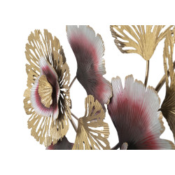 Panneau mural fer Couleur – Modèle A – 130x54 cm – Panneau doré moderne Glam