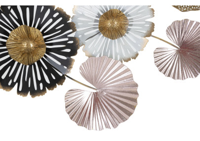 Panel de pared de hierro Pinky – Modelo B – 106x60 cm – Diseño Glam elegante y moderno