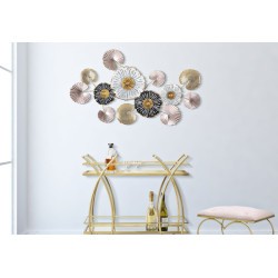 Panel de pared de hierro Pinky – Modelo B – 106x60 cm – Diseño Glam elegante y moderno