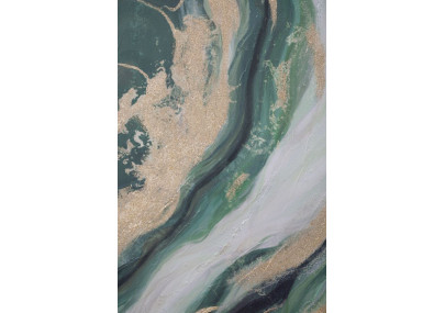 Peinture murale Greenery – 80x100 cm – Déco nature chic et moderne Glam