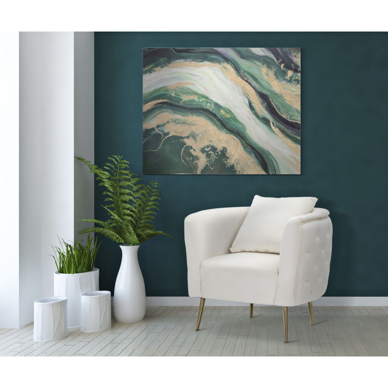 Tinta de Parede Greenery – 80x100 cm – Decoração Nature Chic e Moderna Glam
