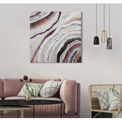 Pintura de parede para pintar – 80x80 cm – Tela Glam personalizável