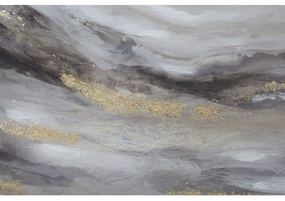 Pittura murale Monty – Set da 3 pezzi – 45x80 / 60x80 cm – Trittico artistico Glam