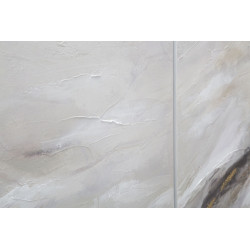 Pintura de Parede Monty – Conjunto de 3 Peças – 45x80 / 60x80 cm – Triptico Artístico Glam