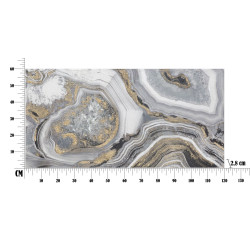 Pittura murale Caverna – 120x60 cm – Profondità e mistero Glam contemporaneo