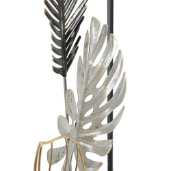 Pannello murale in ferro Plam – Modello A – 28x74 cm – Design minimalista e chic