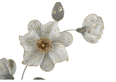 Panneau mural en fer Flix – 50x90 cm – Élégance contemporaine Glam