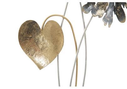 Pannello murale in ferro Semplice – 35x88 cm – Decorazione murale sobria e moderna