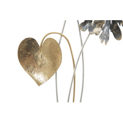 Panel de pared de hierro Simplemente – 35x88 cm – Decoración de pared sobria y moderna