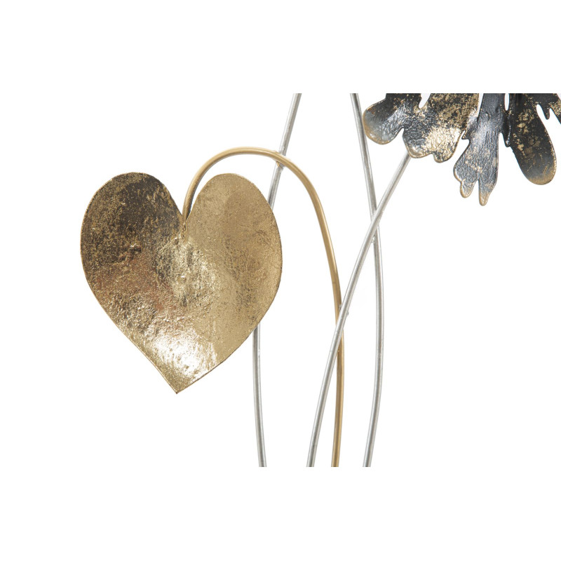 Panel de pared de hierro Simplemente – 35x88 cm – Decoración de pared sobria y moderna