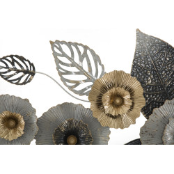 Telaio da parete in ferro Plus – 120x59 cm – Raffinata decorazione geometrica Glam