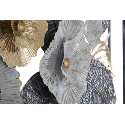 Título del producto: Marco de pared de hierro Plus – 120x59 cm – Refinada decoración geométrica Glam