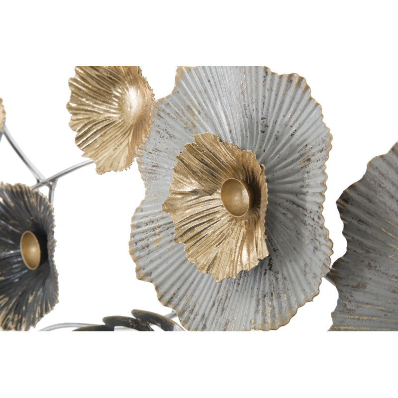 Cadre mural en fer Plus – 120x59 cm – Déco Glam géométrique raffinée