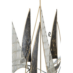 Panneau mural en fer Velier – 91x55 cm – Style industriel chic et authentique