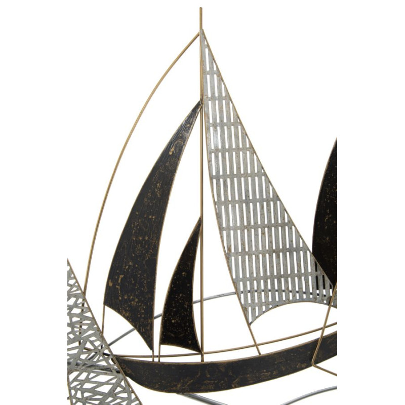 Painel de parede em ferro Velier – 91x55 cm – Estilo industrial chique e autêntico