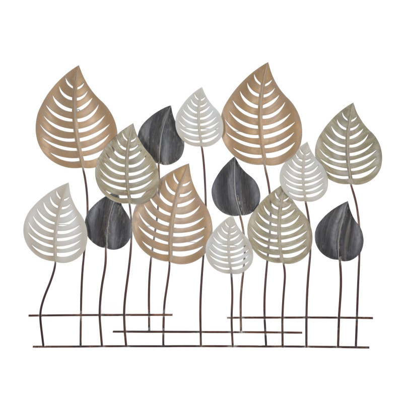 Painel de parede em ferro Otip – Modelo A – 103x84 cm – Design Glam contemporâneo