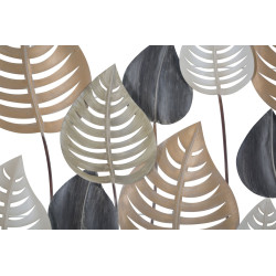 Painel de parede em ferro Otip – Modelo A – 103x84 cm – Design Glam contemporâneo