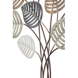 Panel de pared de hierro Otip – Modelo B – 81x100 cm – Estructura decorativa Glam