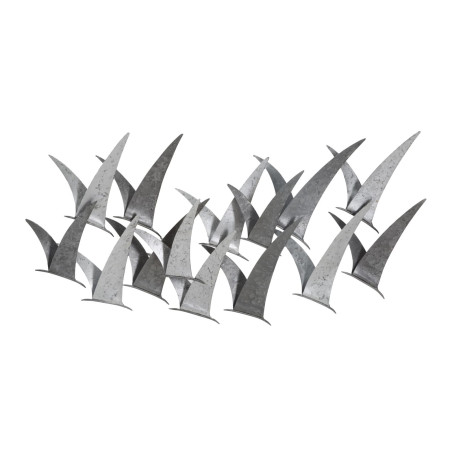 Pannello murale in ferro Gabbiani – 93x47 cm – Stile industriale ispirato all'officina