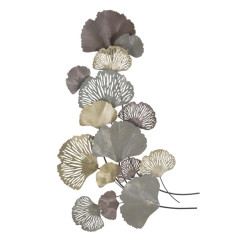 Pannello murale in ferro Diply – 76x126 cm – Creazione artistica metallica Glam