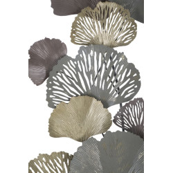 Pannello murale in ferro Diply – 76x126 cm – Creazione artistica metallica Glam