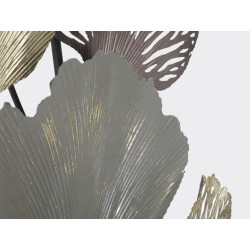 Painel de parede de ferro Diply – 76x126 cm – Criação metálica artística Glam