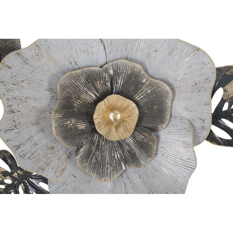 Panneau mural en fer Edy – Modèle B – 74x47 cm – Motif moderne Glam chic