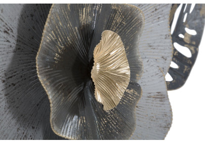 Panneau mural en fer Edy – Modèle B – 74x47 cm – Motif moderne Glam chic