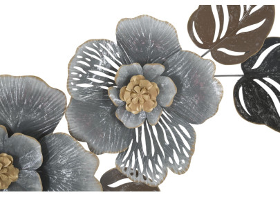 Panneau mural en fer gris – Modèle A – 157x66 cm – Style Glam urbain sophistiqué