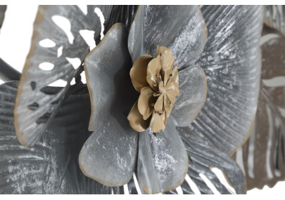 Panneau mural en fer gris – Modèle A – 157x66 cm – Style Glam urbain sophistiqué