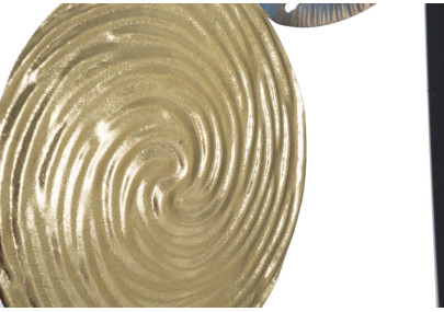 Panneau mural en fer Gloty Ret. – Modèle B – 31x90 cm – Élégance discrète Glam