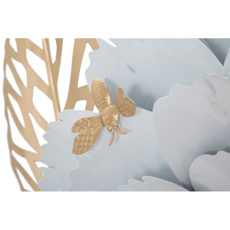 Panneau mural décoratif blanc – 158x60 cm – Style Glam lumineux et pur