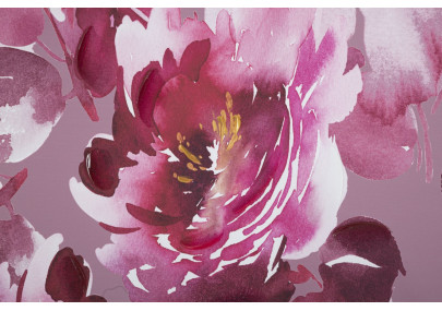 Impression murale peinture optique – 80x120 cm – Effet 3D Glam moderne et lumineux