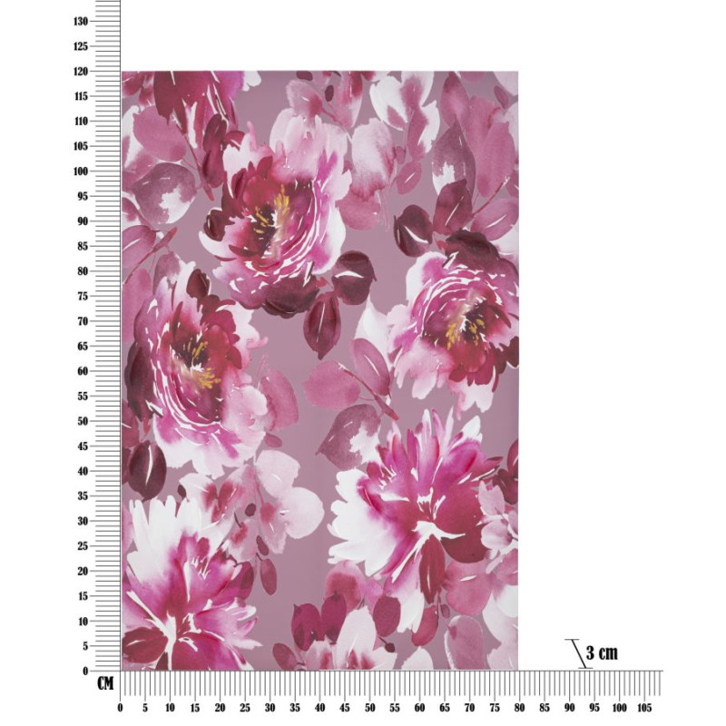 Impression murale peinture optique – 80x120 cm – Effet 3D Glam moderne et lumineux