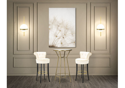 Impression murale peinture encadrée – 80x120 cm – Design Glam contemporain