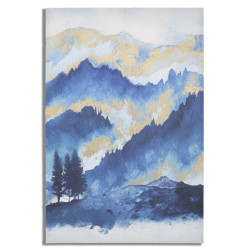 Impression murale Arbre de Montagne – 80x120 cm – Paysage Glam raffiné