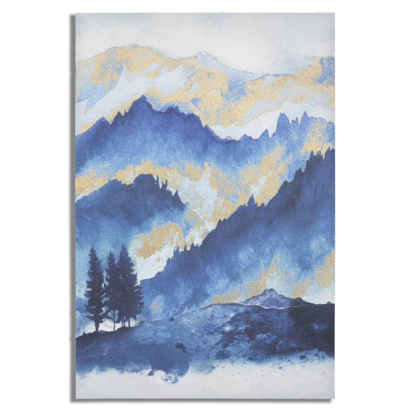 Impression murale Arbre de Montagne – 80x120 cm – Paysage Glam raffiné