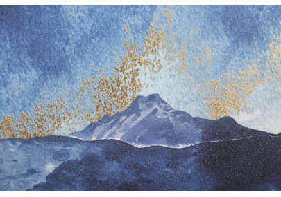 Impression murale Arbre de Montagne – 80x120 cm – Paysage Glam raffiné