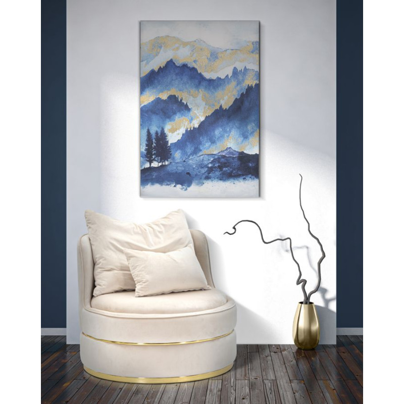 Impression murale Arbre de Montagne – 80x120 cm – Paysage Glam raffiné