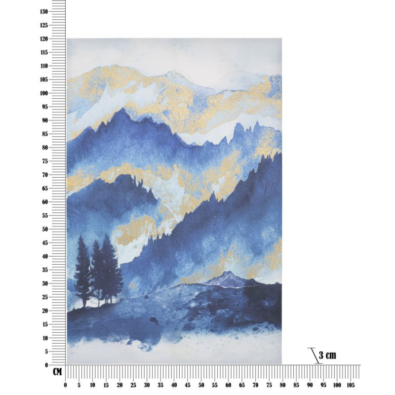 Impression murale Arbre de Montagne – 80x120 cm – Paysage Glam raffiné