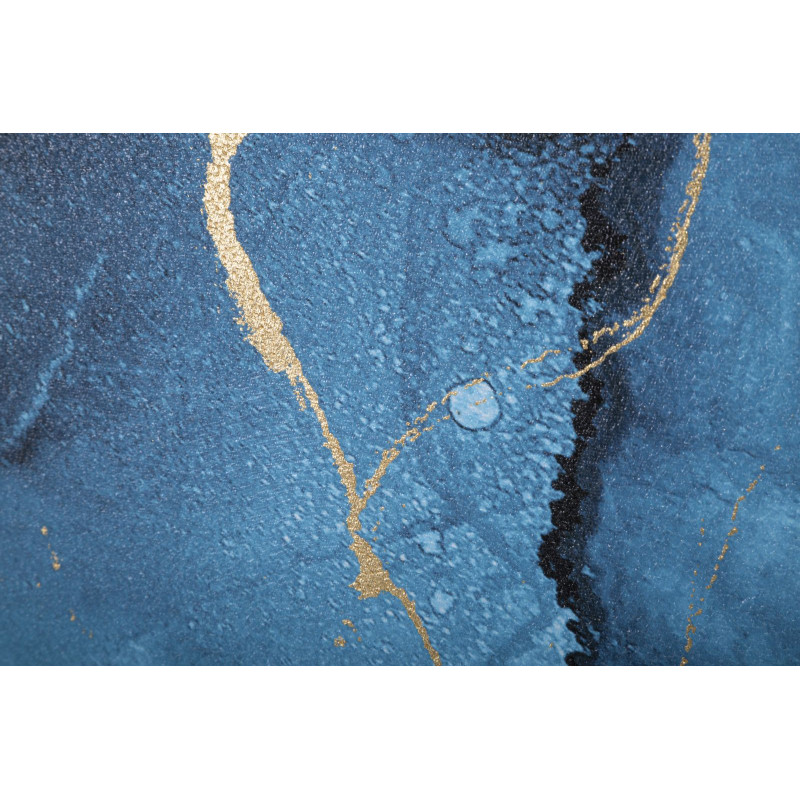 Impression murale Bleu Rey – 80x120 cm – Déco Glam bleutée et apaisante