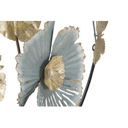 Panneau mural Campur rond – 78x74 cm – Métal Glam chic et raffiné